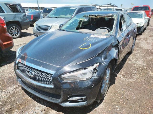 Photo 2 from auction – 2017 INFINITI Q50 BASE with VIN JN1CV7AP9HM642582
