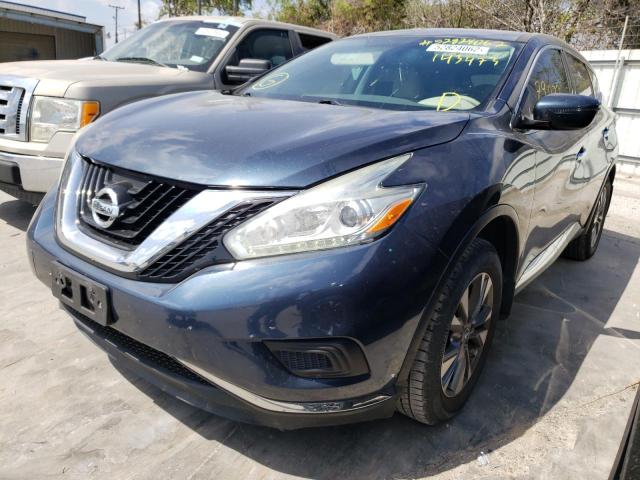 Photo 2 from auction – 2016 NISSAN MURANO S with VIN 5N1AZ2MG2GN143473