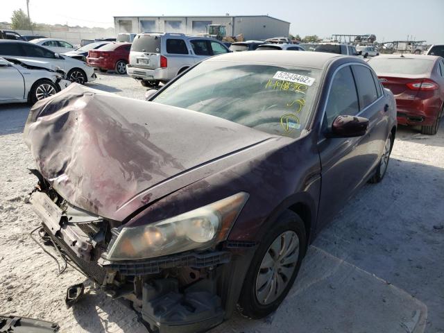 Photo 2 from auction – 2011 HONDA ACCORD LX with VIN 1HGCP2F32BA144850