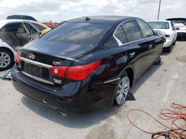 Photo 4 from auction – 2014 INFINITI Q50 BASE with VIN JN1BV7AR5EM707341