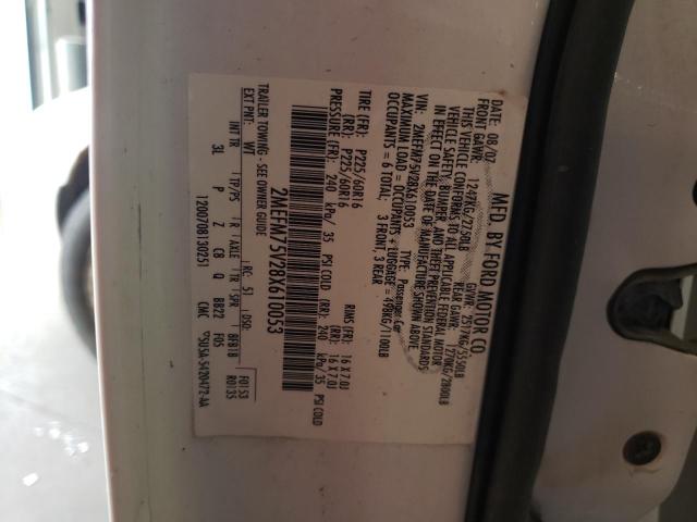 Photo 10 from auction – 2008 MERCURY GRAND MARQ with VIN 2MEFM75V28X610053