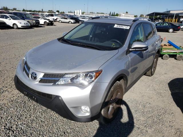 Photo 2 from auction – 2015 TOYOTA RAV4 XLE with VIN JTMWFREV2FJ048460