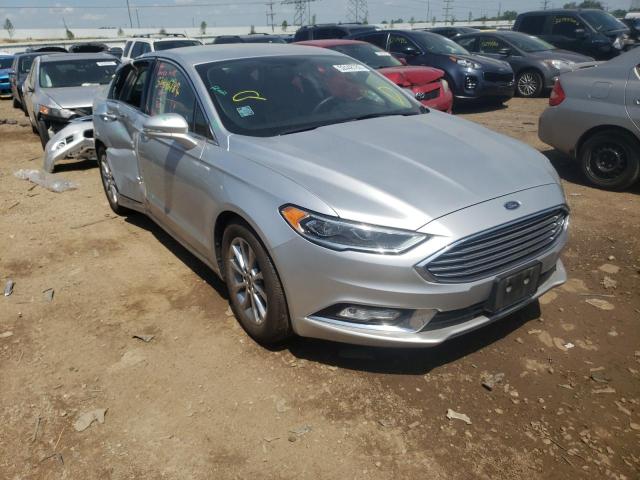 FORD FUSION SE 2017 with VIN 3FA6P0HD2HR194383 - Photo from auction