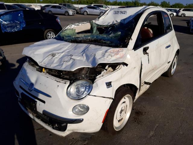 Photo 2 from auction – 2014 FIAT 500 LOUNGE with VIN 3C3CFFCR6ET300892