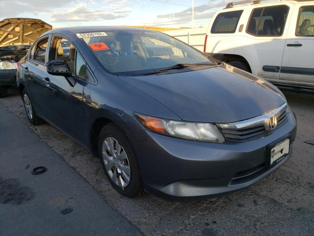 HONDA CIVIC LX 2012 with VIN 19XFB2F59CE001355 - Photo from auction