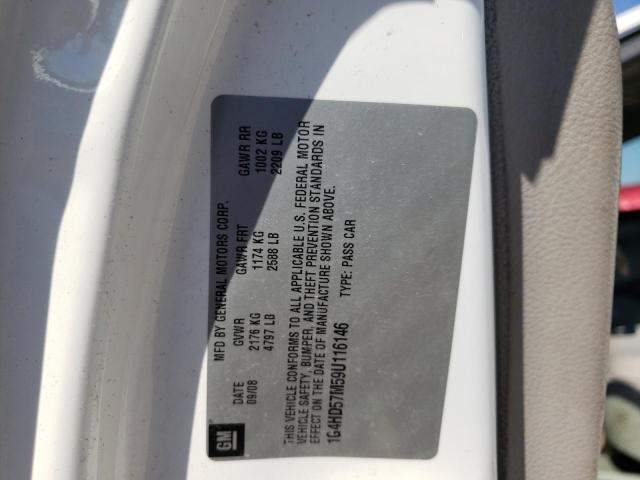 Photo 10 from auction – 2009 BUICK LUCERNE CX with VIN 1G4HD57M59U116146