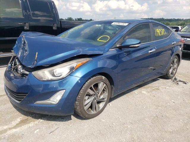 Photo 2 from auction – 2014 HYUNDAI ELANTRA SE with VIN KMHDH4AE2EU180475