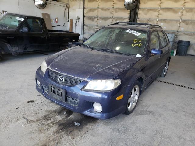 Photo 2 from auction – 2002 MAZDA PROTEGE PR with VIN JM1BJ245X21522901