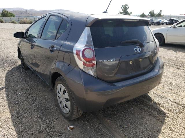 Photo 3 from auction – 2013 TOYOTA PRIUS C with VIN JTDKDTB39D1539318