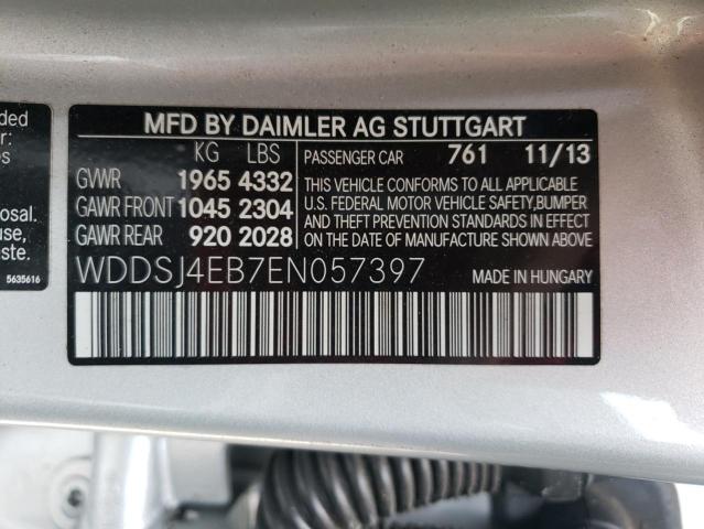 Photo 10 from auction – 2014 MERCEDES-BENZ CLA 250 with VIN WDDSJ4EB7EN057397
