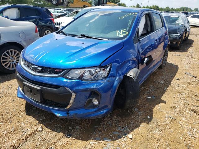 Photo 2 from auction – 2019 CHEVROLET SONIC PREM with VIN 1G1JE6SB5K4101160