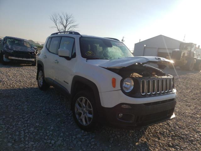 JEEP RENEGADE L 2016 with VIN ZACCJBBT5GPE32469 - Photo from auction
