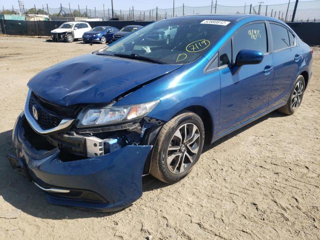 Photo 2 from auction – 2015 HONDA CIVIC EX with VIN 2HGFB2F84FH527428