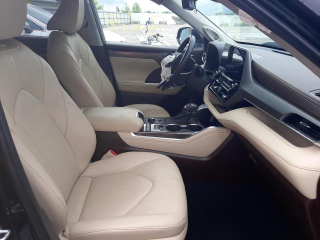 Photo 5 from auction – 2021 TOYOTA HIGHLANDER with VIN 5TDDZRBH3MS083392