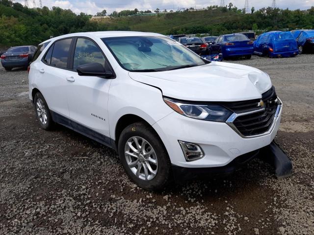 CHEVROLET EQUINOX LS 2020 with VIN 2GNAXSEV1L6201389 - Photo from auction