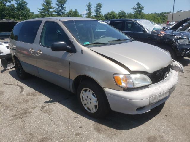 TOYOTA SIENNA CE 2001 with VIN 4T3ZF19CX1U382088 - Photo from auction