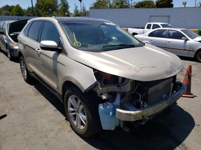 FORD EDGE SEL 2017 with VIN 2FMPK4J80HBC32852 - Photo from auction