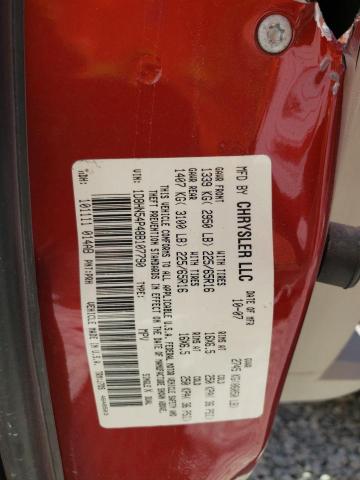 Photo 10 from auction – 2008 DODGE GRAND CARA with VIN 1D8HN54P48B107790