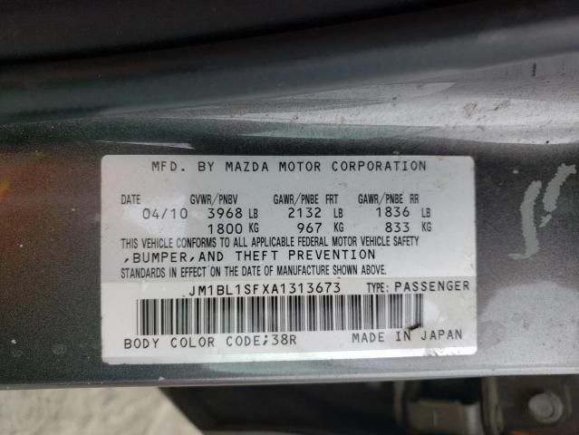 Photo 10 from auction – 2010 MAZDA 3 I with VIN JM1BL1SFXA1313673
