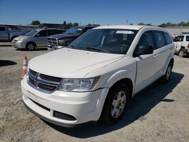 Photo 2 from auction – 2012 DODGE JOURNEY SE with VIN 3C4PDCAB5CT199350