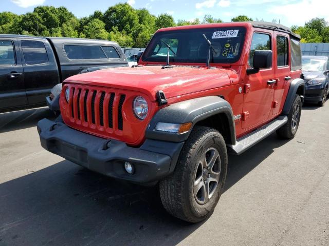 Photo 2 from auction – 2018 JEEP WRANGLER U with VIN 1C4HJXDG7JW151920