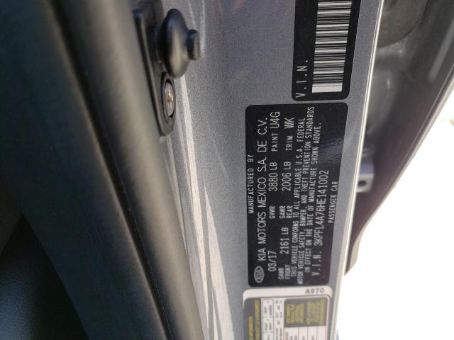 Photo 10 from auction – 2017 KIA FORTE LX with VIN 3KPFL4A76HE141002