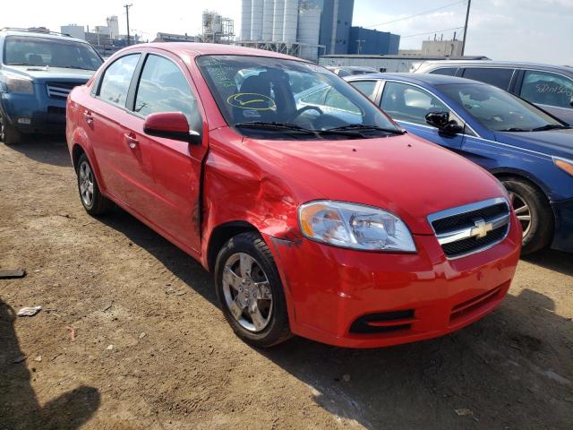 CHEVROLET AVEO LS 2010 with VIN KL1TD5DE3AB126757 - Photo from auction