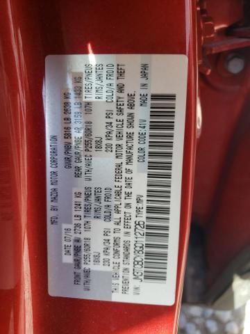 Photo 10 from auction – 2016 MAZDA CX-9 TOURI with VIN JM3TCBCY8G0112726