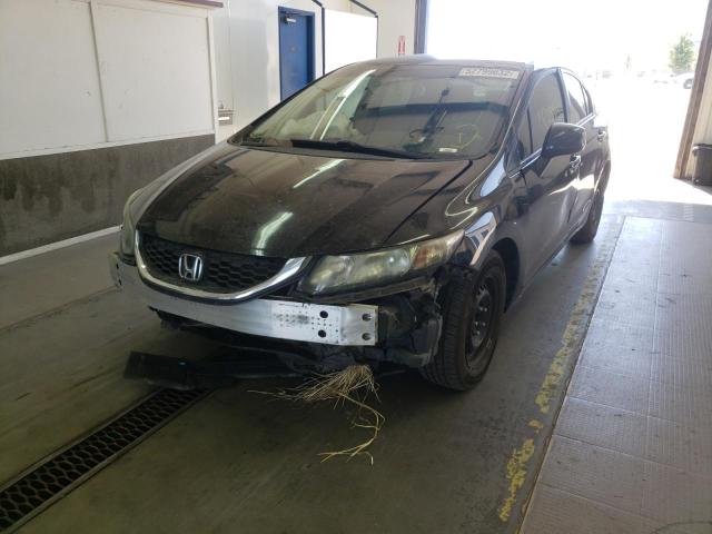 Photo 2 from auction – 2013 HONDA CIVIC LX with VIN 19XFB2F53DE235928