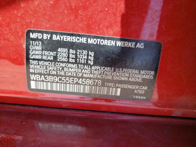 Photo 10 from auction – 2014 BMW 335 XI with VIN WBA3B9C55EP458678