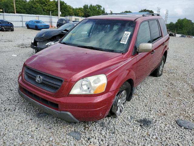 Photo 2 from auction – 2005 HONDA PILOT EXL with VIN 5FNYF18695B012902