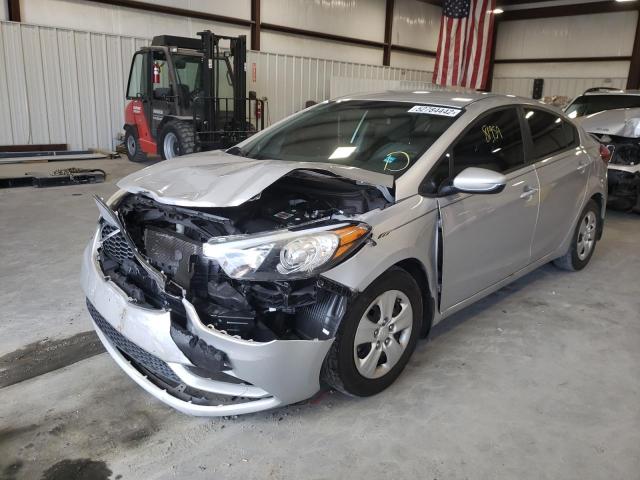 Photo 2 from auction – 2016 KIA FORTE LX with VIN KNAFK4A61G5524170