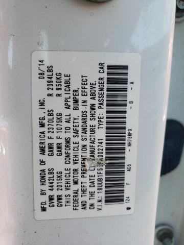 Photo 10 from auction – 2015 ACURA TLX TECH with VIN 19UUB1F55FA002741