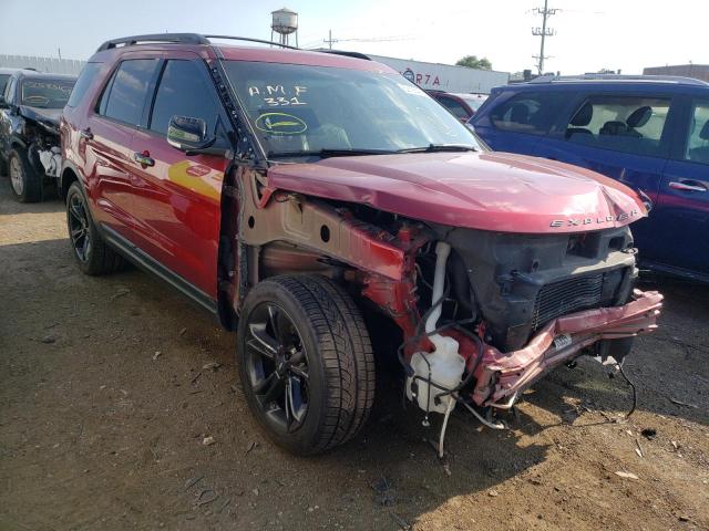 FORD EXPLORER S 2014 with VIN 1FM5K8GT3EGA36662 - Photo from auction