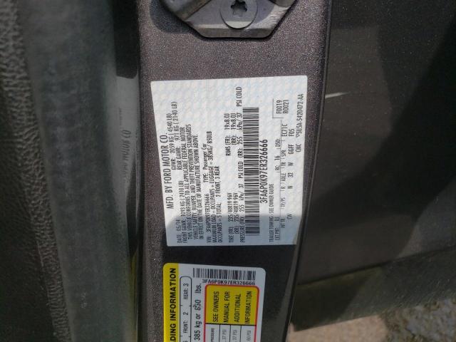 Photo 10 from auction – 2014 FORD FUSION TIT with VIN 3FA6P0K97ER326666