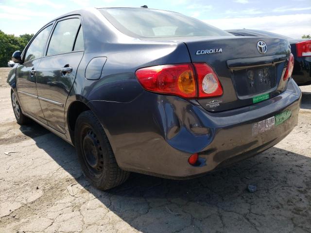 Photo 3 from auction – 2009 TOYOTA COROLLA BA with VIN JTDBL40E699079444