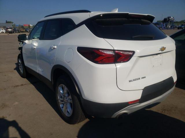 Photo 3 from auction – 2022 CHEVROLET BLAZER 2LT with VIN 3GNKBHR44NS139403