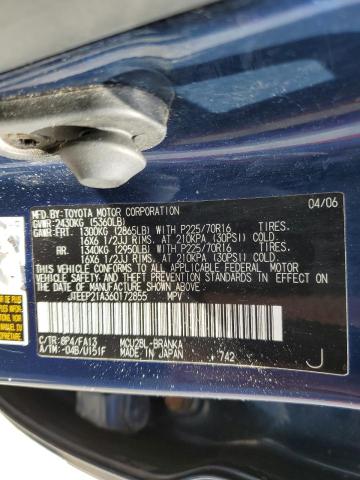 Photo 10 from auction – 2006 TOYOTA HIGHLANDER with VIN JTEEP21A360172855