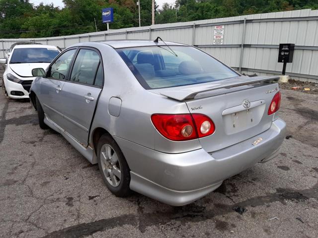 Photo 3 from auction – 2008 TOYOTA COROLLA CE with VIN 2T1BR32E28C887384