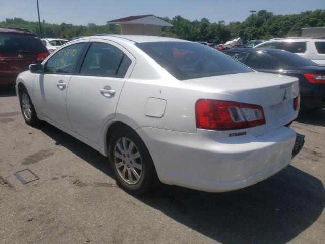 Photo 3 from auction – 2012 MITSUBISHI GALANT FE with VIN 4A32B2FFXCE016091
