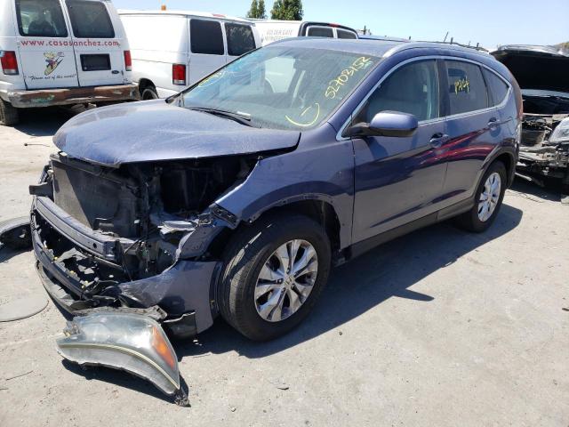 Photo 2 from auction – 2014 HONDA CR-V EXL with VIN 2HKRM3H75EH558337