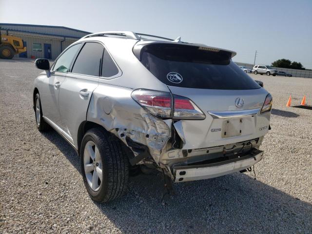 Photo 3 from auction – 2013 LEXUS RX 350 BAS with VIN 2T2BK1BA2DC169622