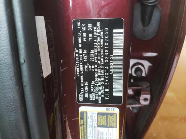 Photo 10 from auction – 2016 KIA OPTIMA LX with VIN 5XXGT4L33GG102050