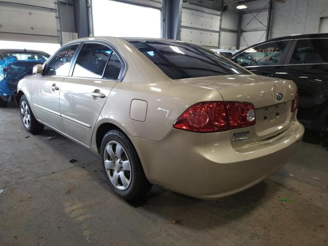 Photo 3 from auction – 2008 KIA OPTIMA LX with VIN KNAGE123485255985