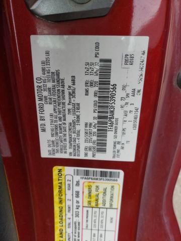 Photo 10 from auction – 2015 FORD MUSTANG with VIN 1FA6P8AM3F5390566