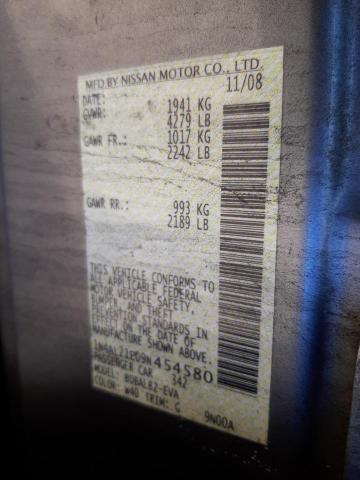 Photo 10 from auction – 2009 NISSAN ALTIMA 2.5 with VIN 1N4AL21E09N454580