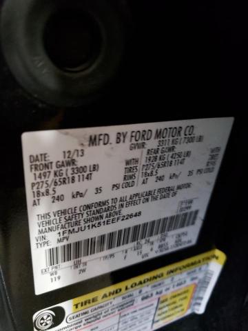 Photo 10 from auction – 2014 FORD EXPEDITION with VIN 1FMJU1K51EEF22648