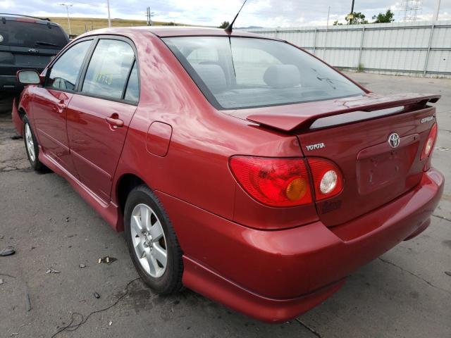 Photo 3 from auction – 2004 TOYOTA COROLLA with VIN 2T1BR32E74C261226