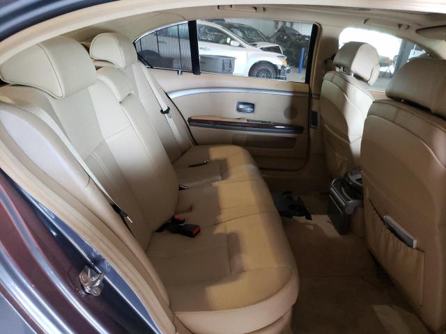 Photo 6 from auction – 2007 BMW 750 with VIN WBAHN83537DT67730