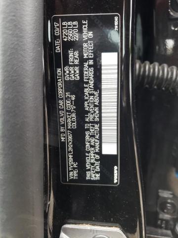 Photo 10 from auction – 2017 VOLVO S60 with VIN YV126MFL2H2439677